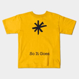 So It Goes ))(( Vonnegut Kids T-Shirt